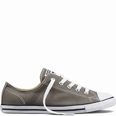 Converse Chuck Taylor All Star Dainty Low Tops Womens - Deep Grey Shoes (305ESVDR)